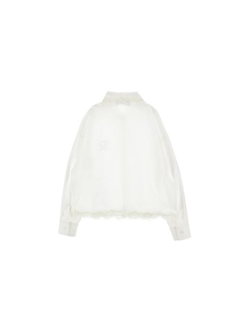 Camicia, bambina, logata. ERMANNO SCERVINO | Z1H302 81160001